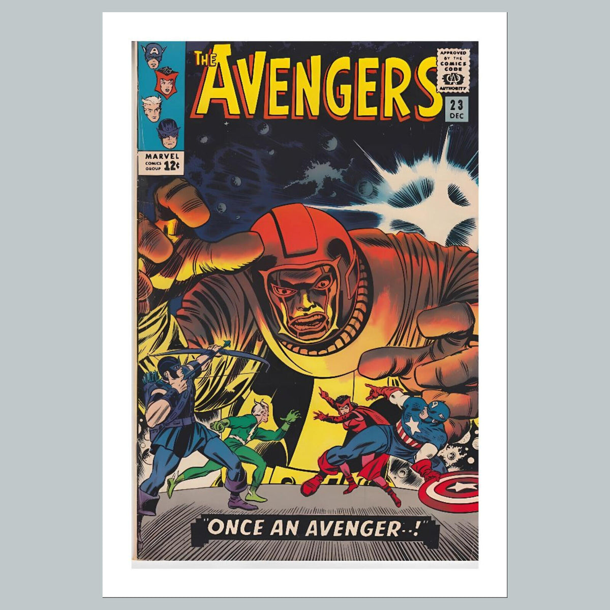 1891 Avengers 8x10 Glossy Photo Comic Book Cover Fast-Secure Shipping