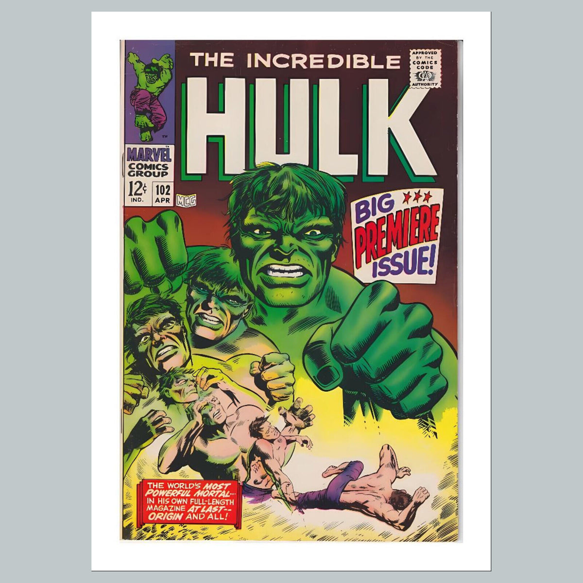 2143 Hulk 8x10 Glossy Photo Comic Book Cover Fast-Secure Shipping