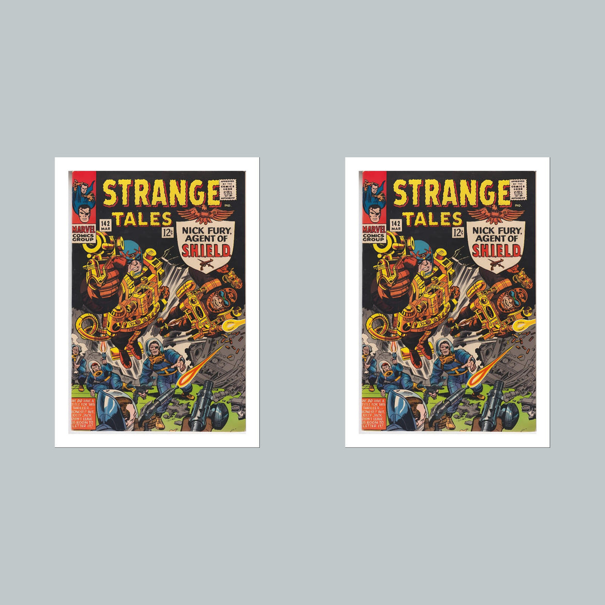 2485 Strange Tales 8x10 Glossy Photo Comic Book CoverFast-Secure Shipping