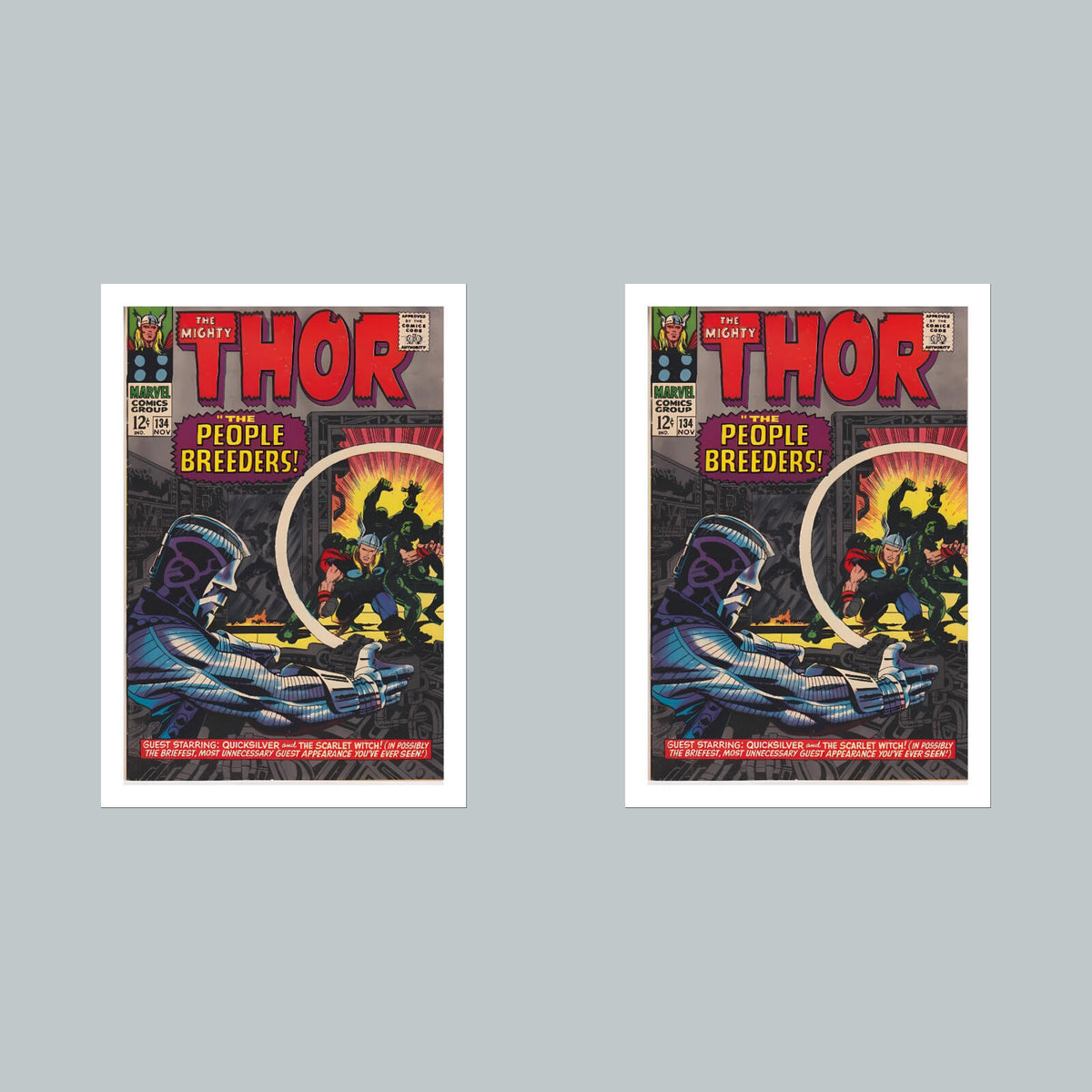 2182 Thor 8x10 Glossy Photo Comic Book Cover Fast-Secure Shipping