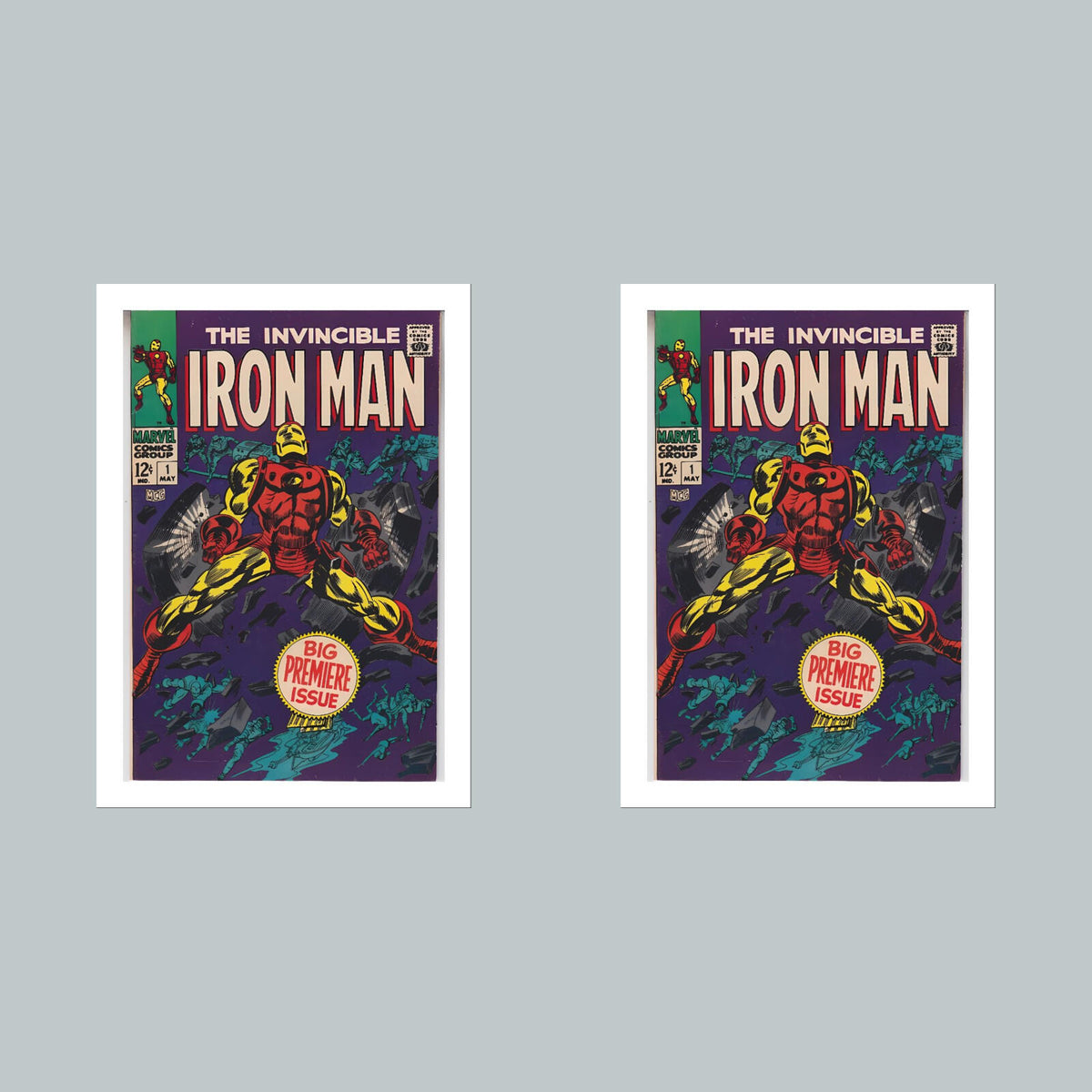 2085 Iron Man 8x10 Glossy Photo Comic Book Cover Fast-Secure Shipping