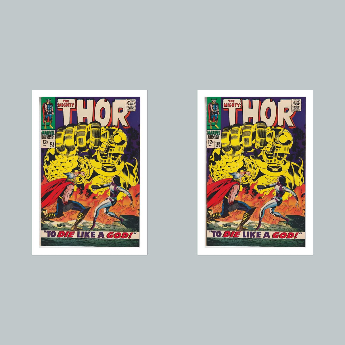 2203 Thor 8x10 Glossy Photo Comic Book Cover Fast-Secure Shipping