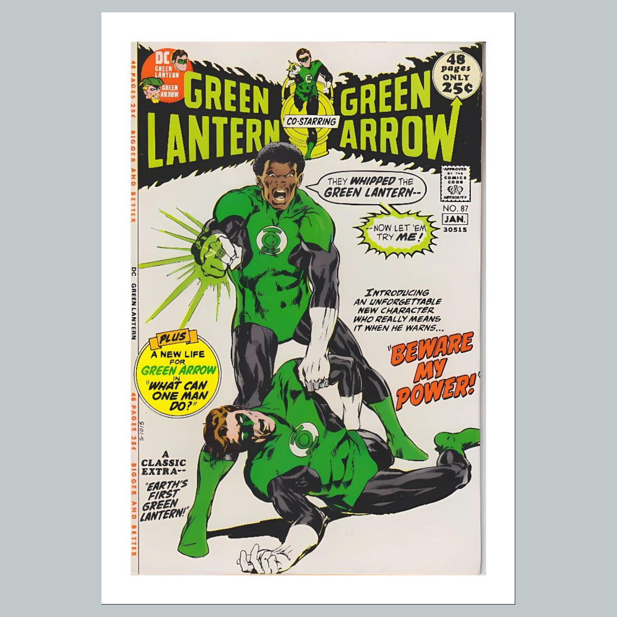 2154 Green Lantern 8x10 Glossy Photo Comic Book Cover Fast-Secure Shipping