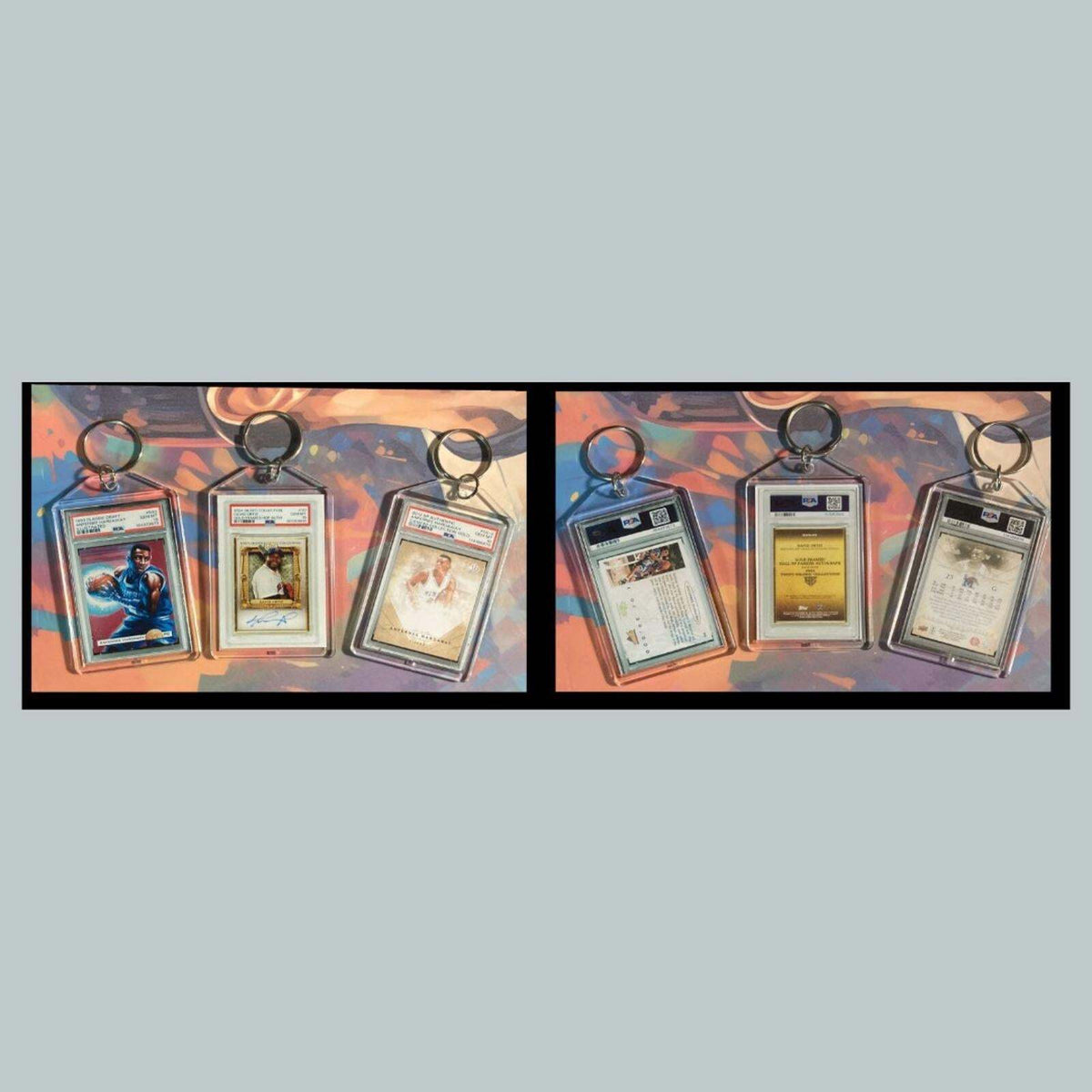 3419 Penny Hardaway/David Ortiz 3 Pack Bundle - 3 Diff Custom Novelty Keychains