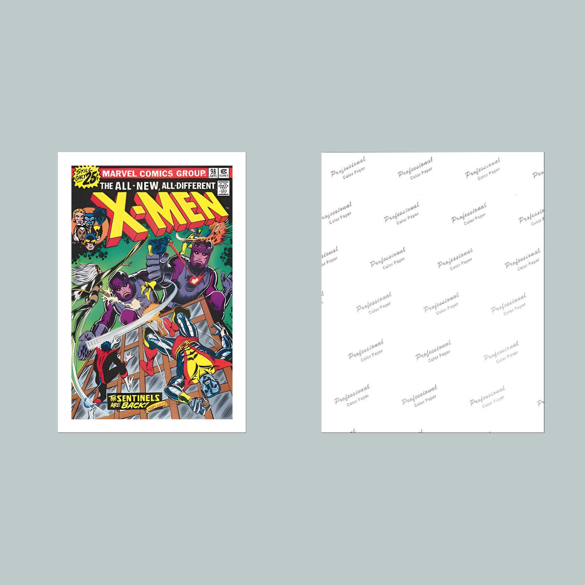 1588 X-Men April 1976 8x10 Glossy Photo Comic Book Cover