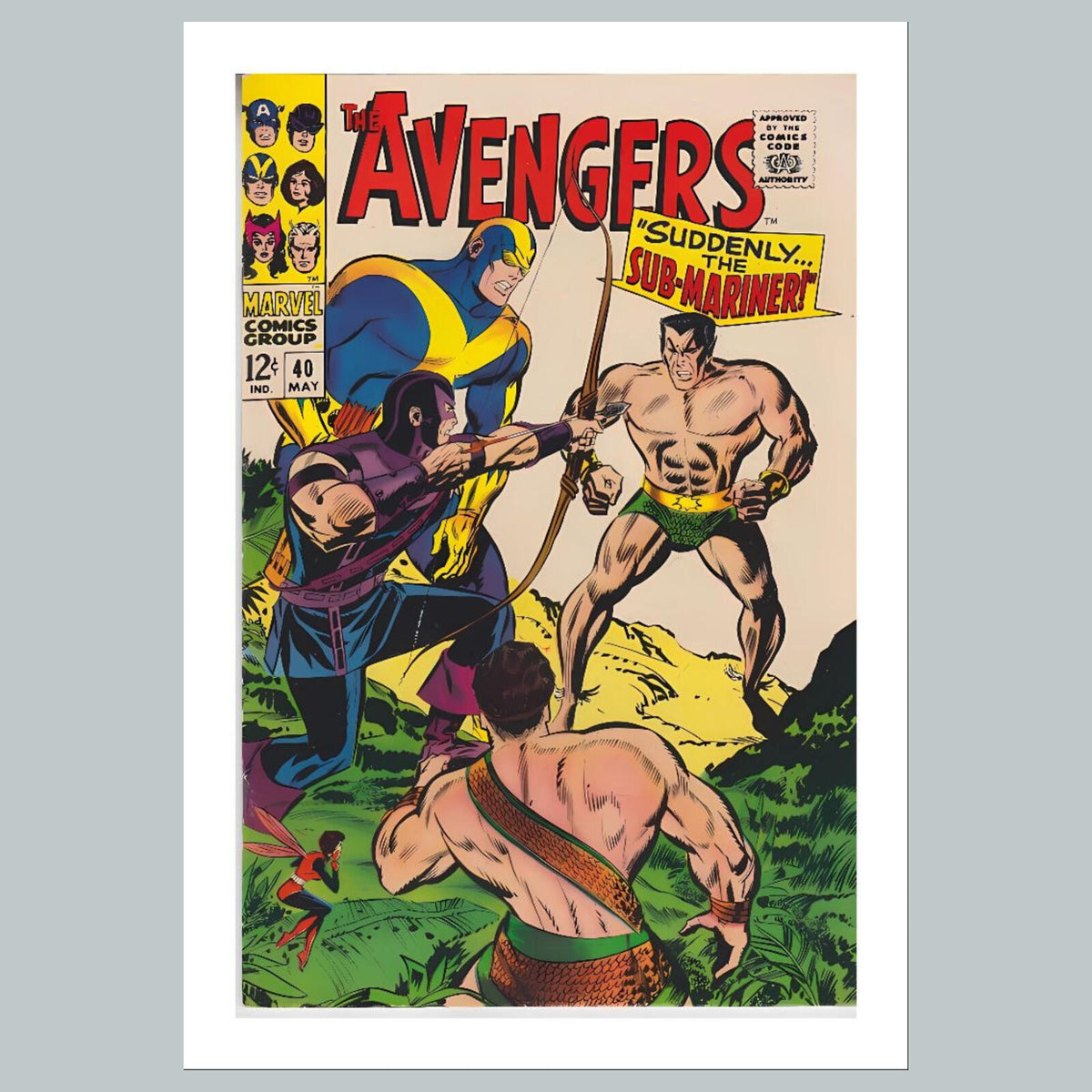 1855 Avengers 8x10 Glossy Photo Comic Book Cover Fast-Secure Shipping