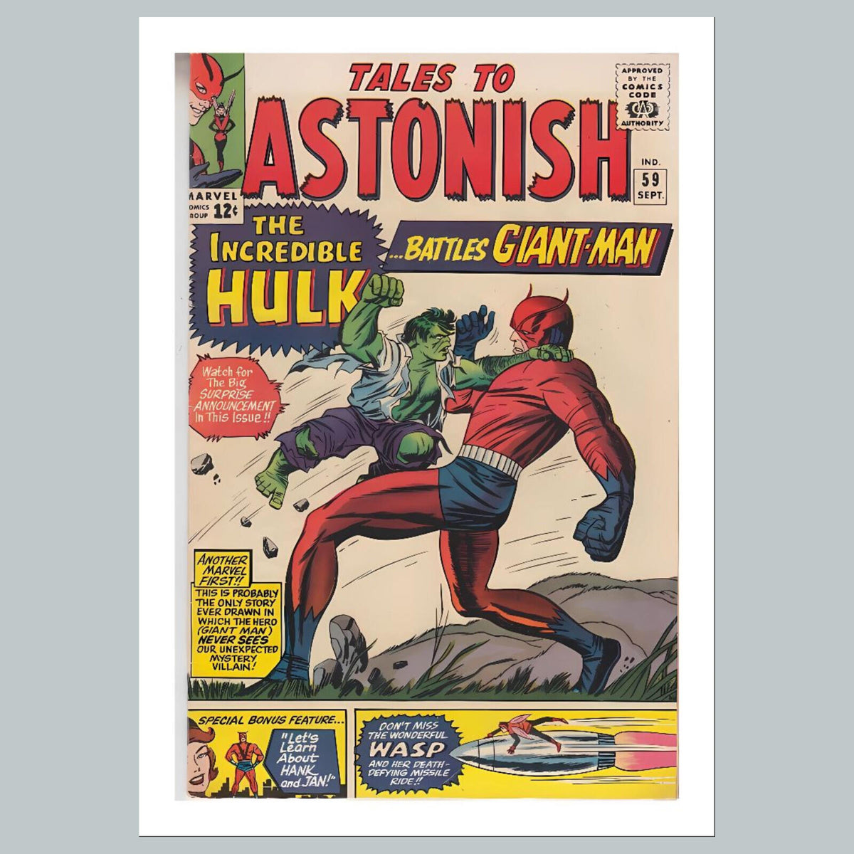 2338 Tales To Astonish 8x10 Glossy Photo Comic Book Cover Fast-Secure Shipping