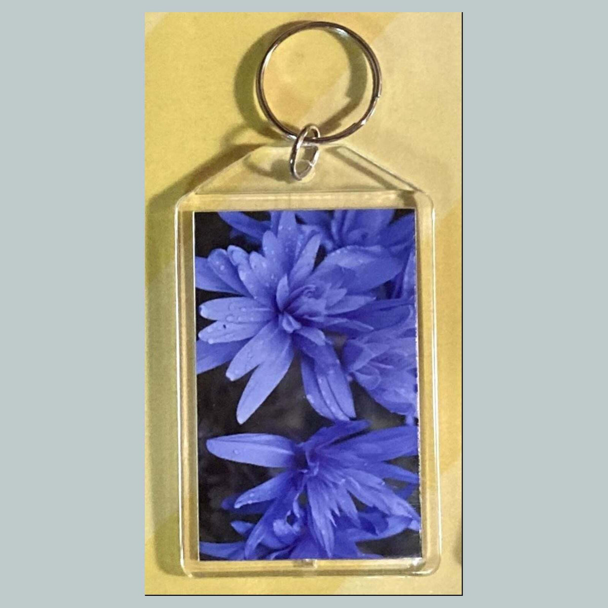 3697 Fall Crocus Acrylic Keychain | Floral Keychain | Flower Lover Gift