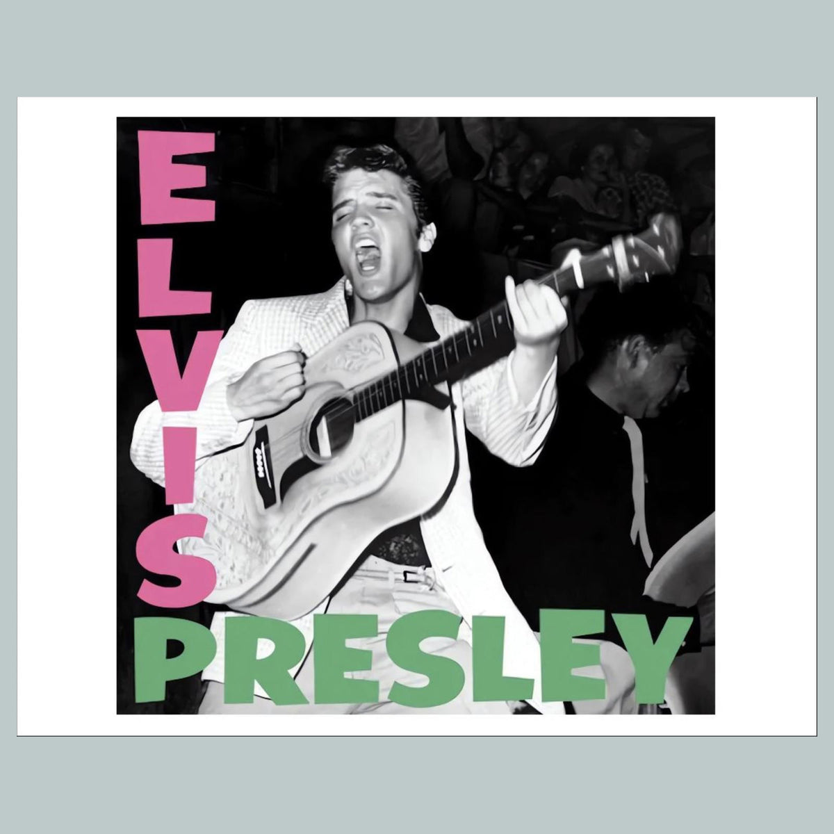 0942 P Elvis Presley: Elvis Presley 1956 8x10 Glossy Photo Album Cover MS