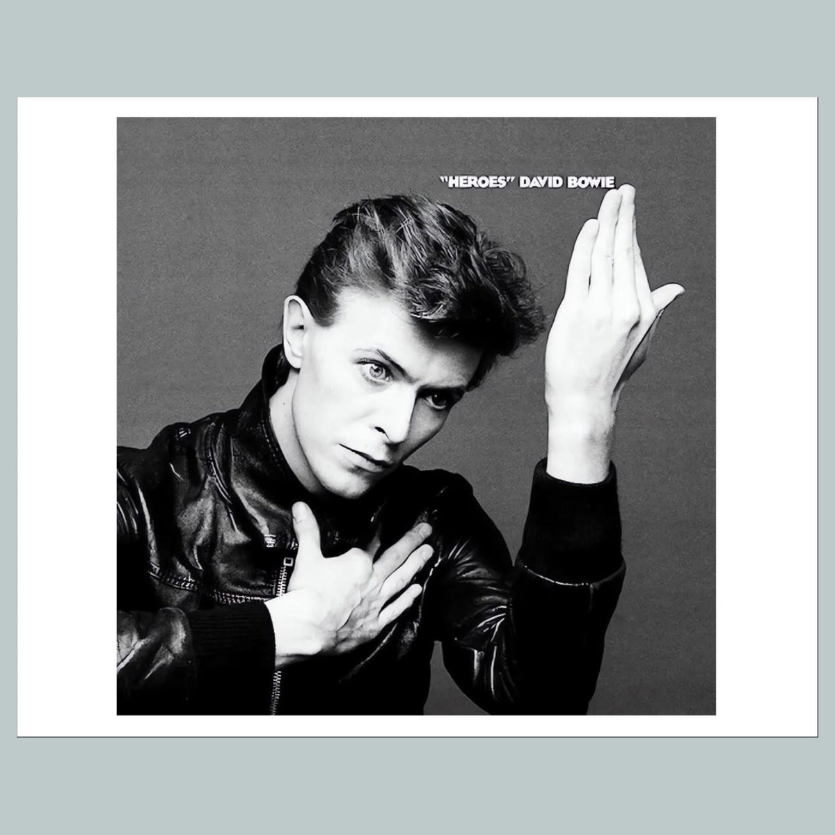 0939 P David Bowie: Heroes 1977 8x10 Glossy Photo Album Cover MS