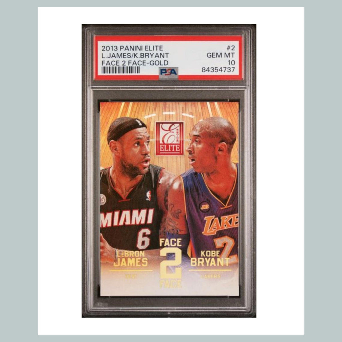 0912 P -8X10 Lebron James-Kobe Bryant 8x10 Glossy Photo - Fast-Secure Shipping