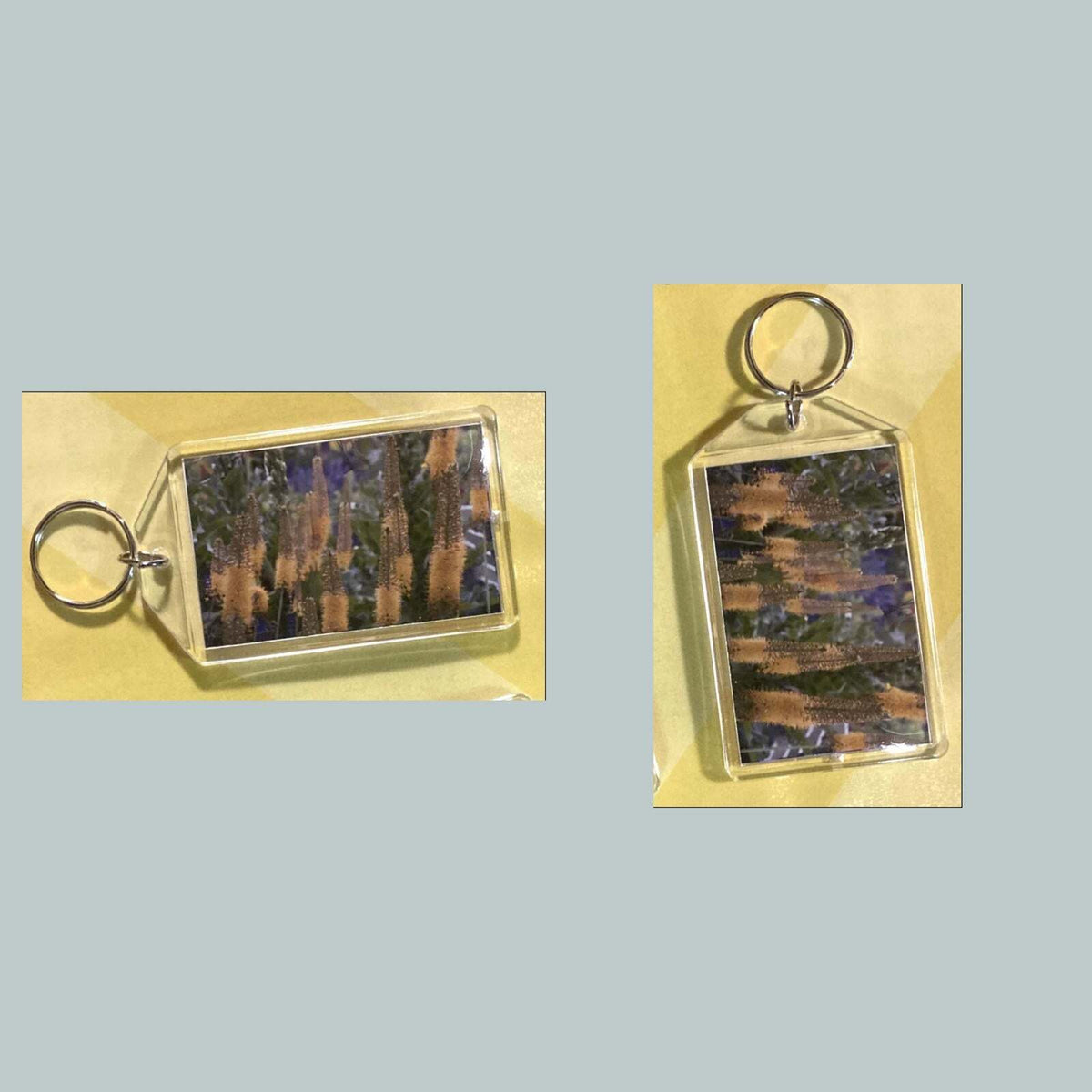 3698 Foxtail Lily Acrylic Keychain | Floral Keychain | Flower Lover Gift