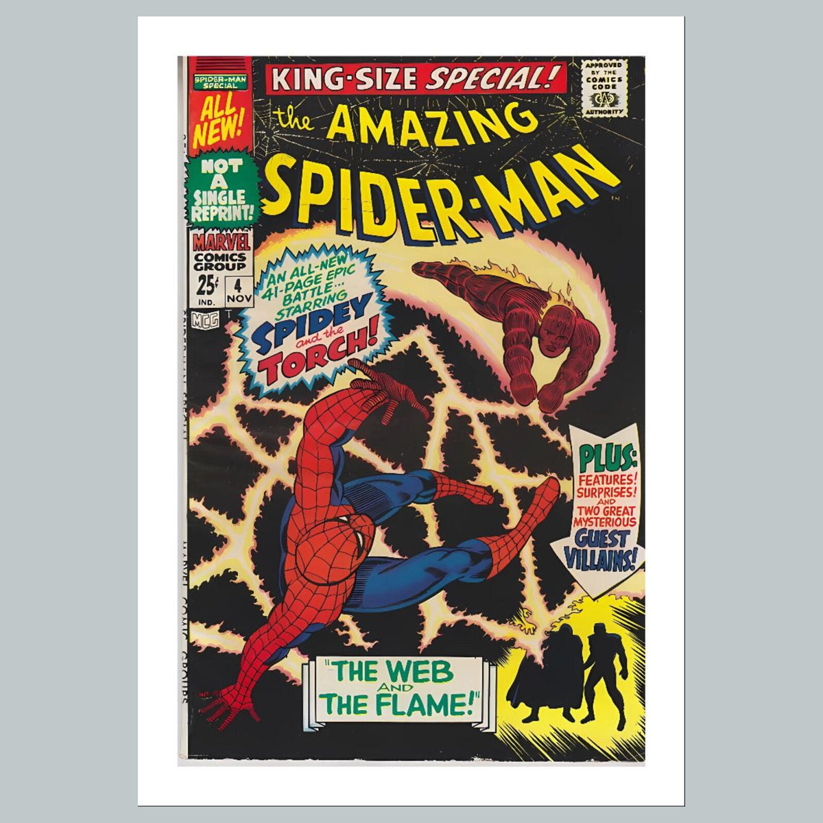 1813 Amazing Spider-Man 8x10 Glossy Photo Comic Book Cover Fast-Secure Shipping