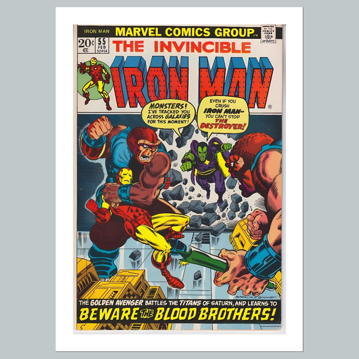 2082 Iron Man 8x10 Glossy Photo Comic Book Cover Fast-Secure Shipping