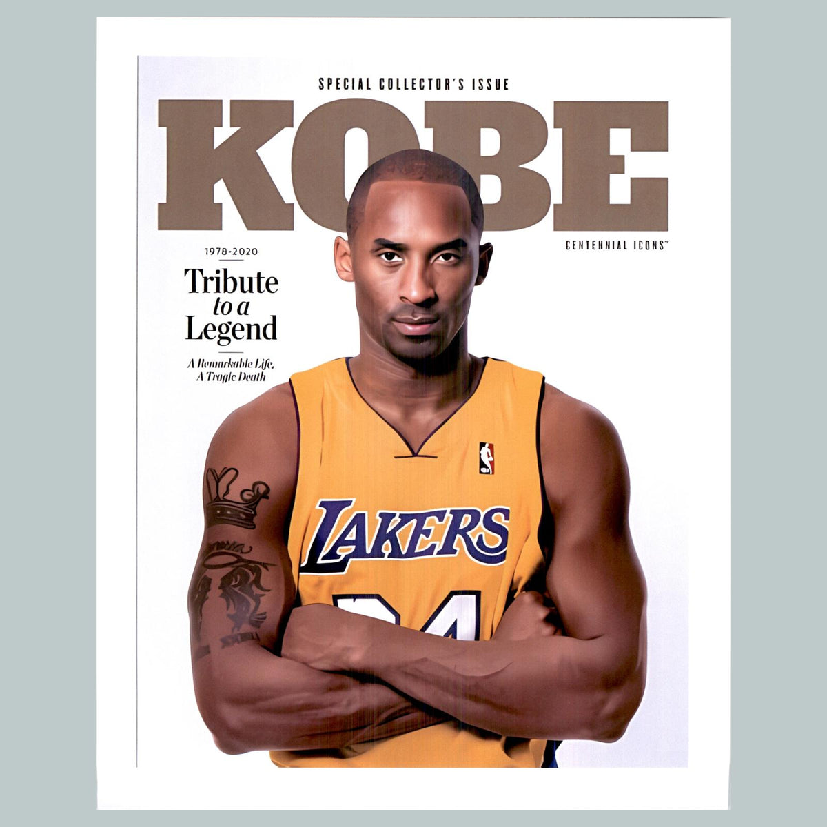 0498 P-8X10 Kobe Cover Glossy Photo Fast-Secure Shipping BKL