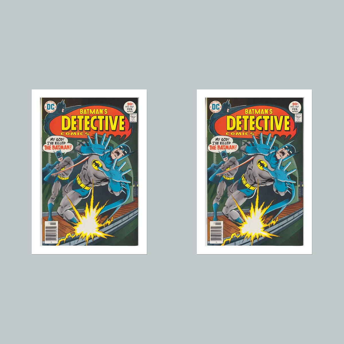 2003 Batmans Detective 8x10 Glossy Photo Comic Book Cover Fast-Secure Shipping