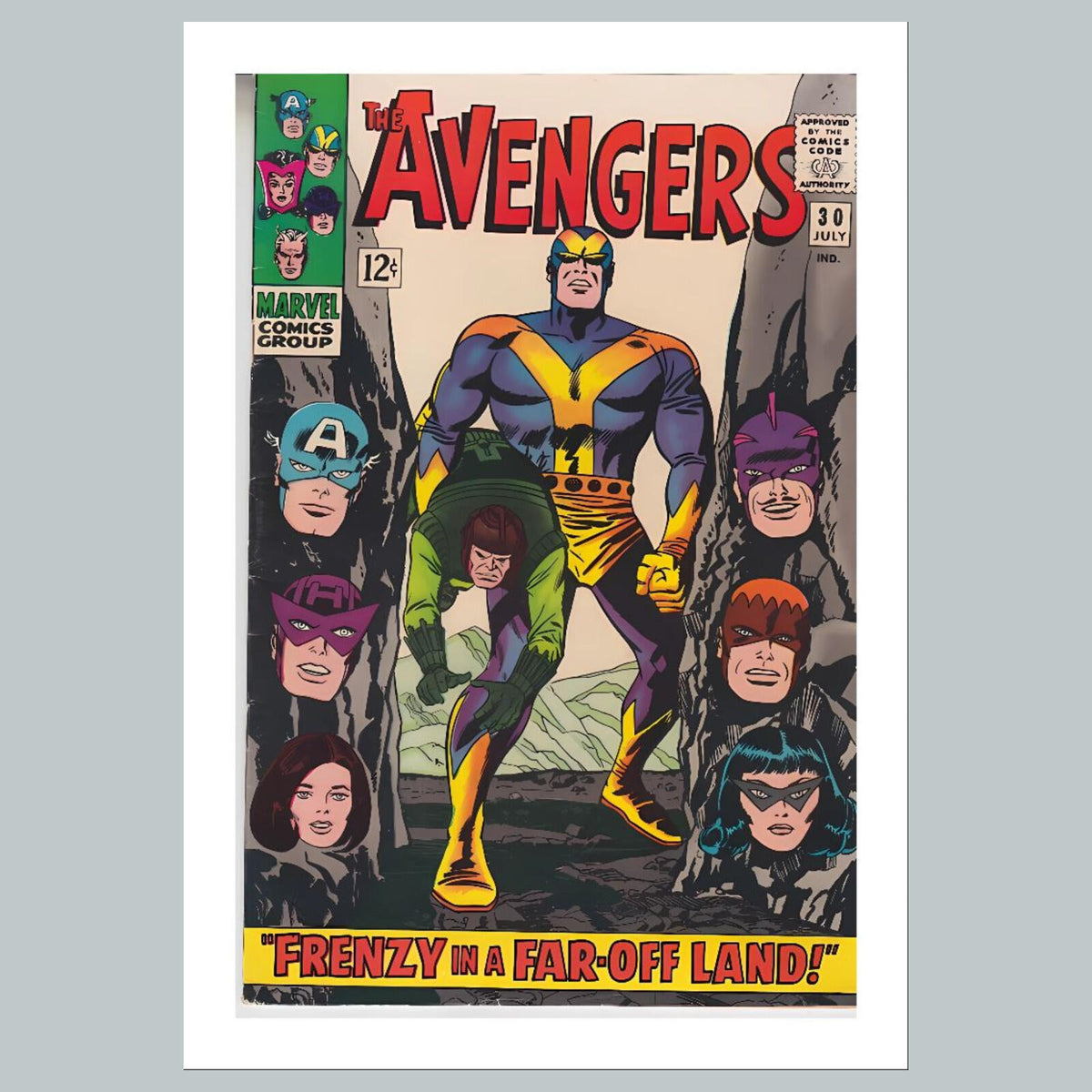 1871 Avengers 8x10 Glossy Photo Comic Book Cover Fast-Secure Shipping