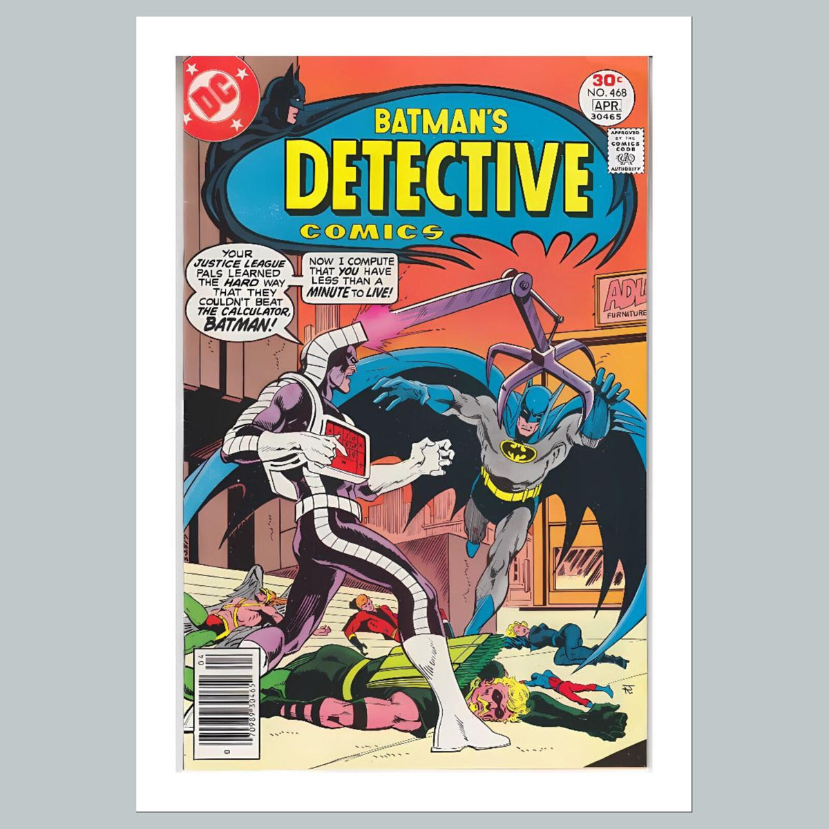 2043 Batmans Detective 8x10 Glossy Photo Comic Book Cover Fast-Secure Shipping