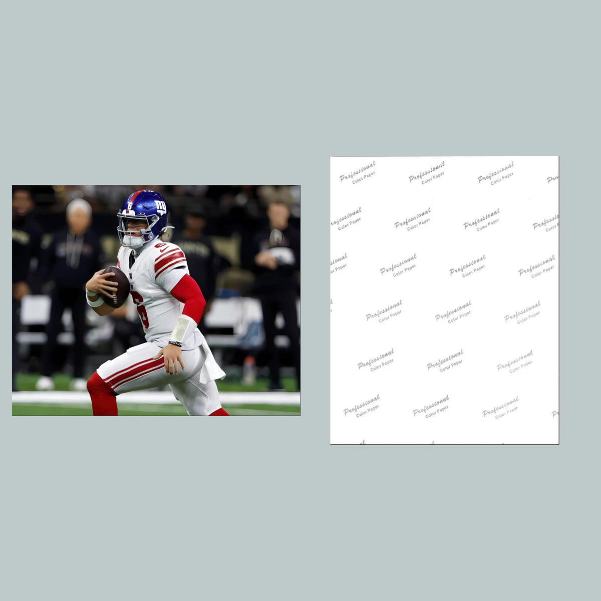 0824 8X10 Jaxson Dart Running The Ball Glossy Photo Fast-Secure Shipping FBL