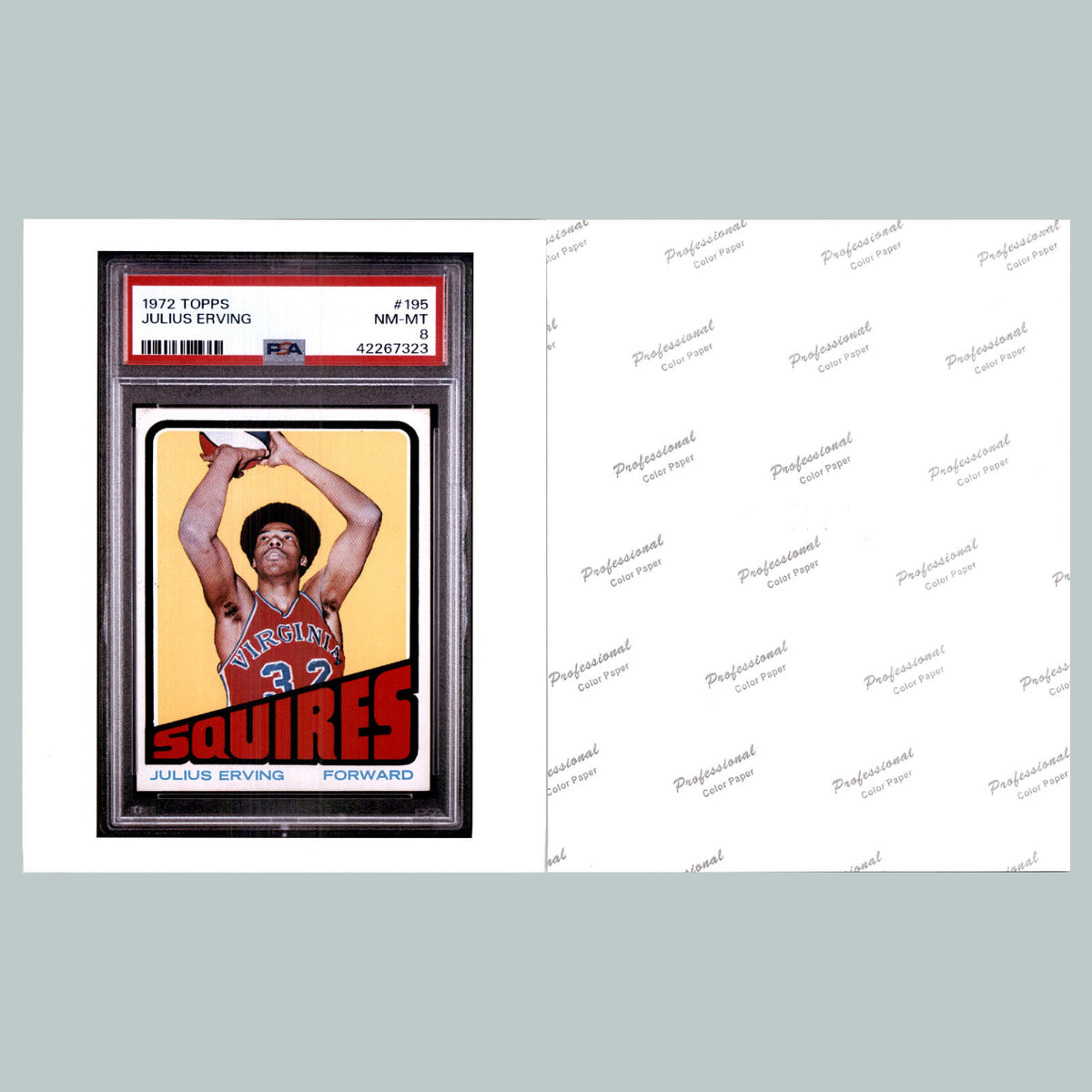 0974B Hank Aaron/Montana/Dr J/Brown/DiMaggio 5 Legends 8x10 Glossy Photos BBL
