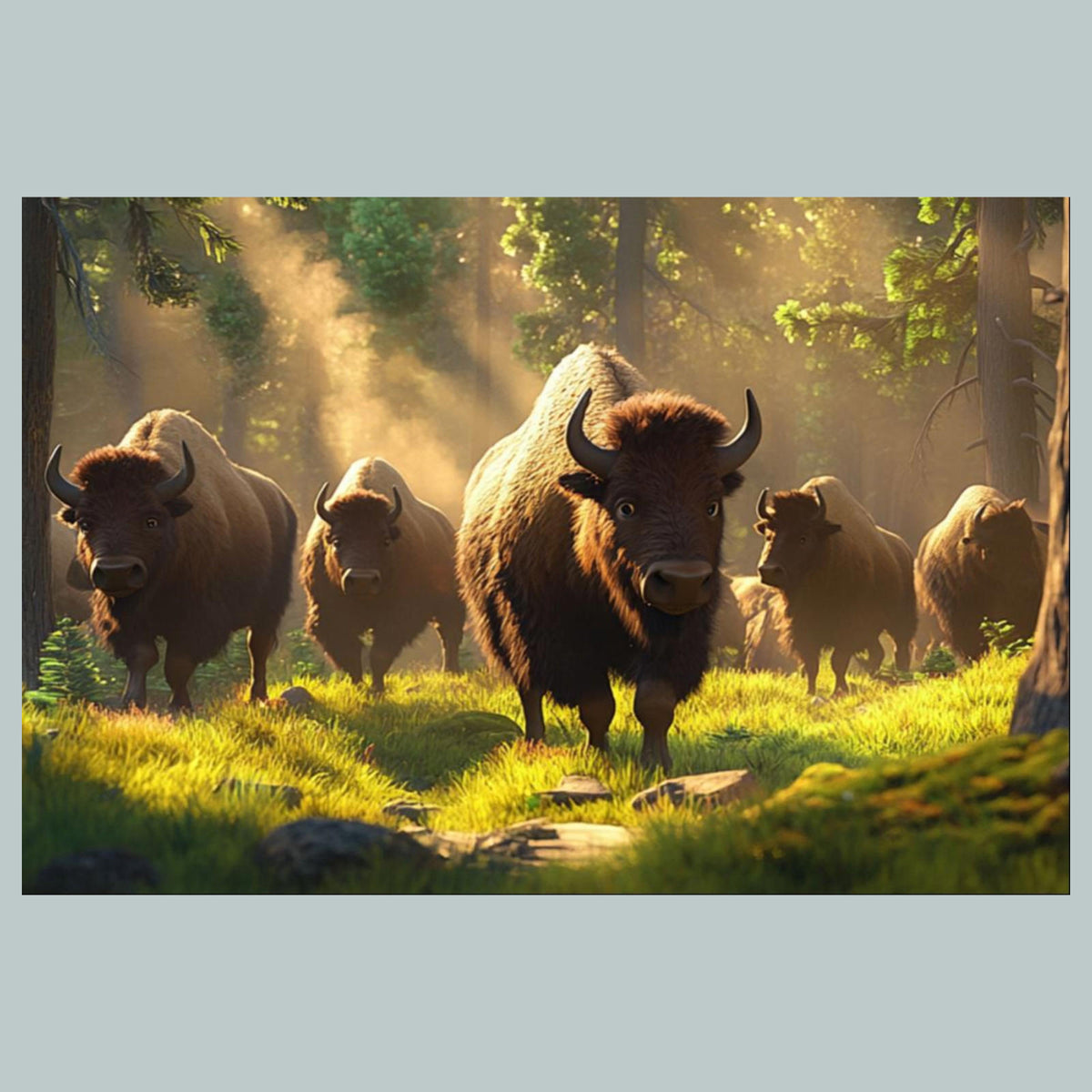 1308 Buffalos 8x10 Glossy Photo - Fast-Secure Shipping MS