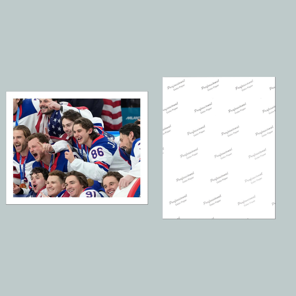 1412 2026 Olympics Gold Medal Winners Fast-Secure Shipping 8x10 Glossy Photo MS