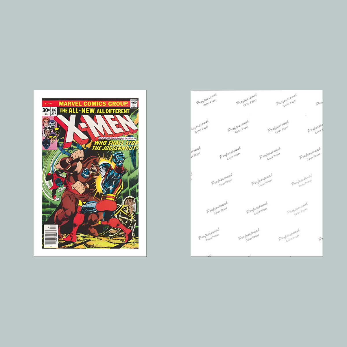 1602 X-Men December 1976 8x10 Glossy Photo Comic Book Cover