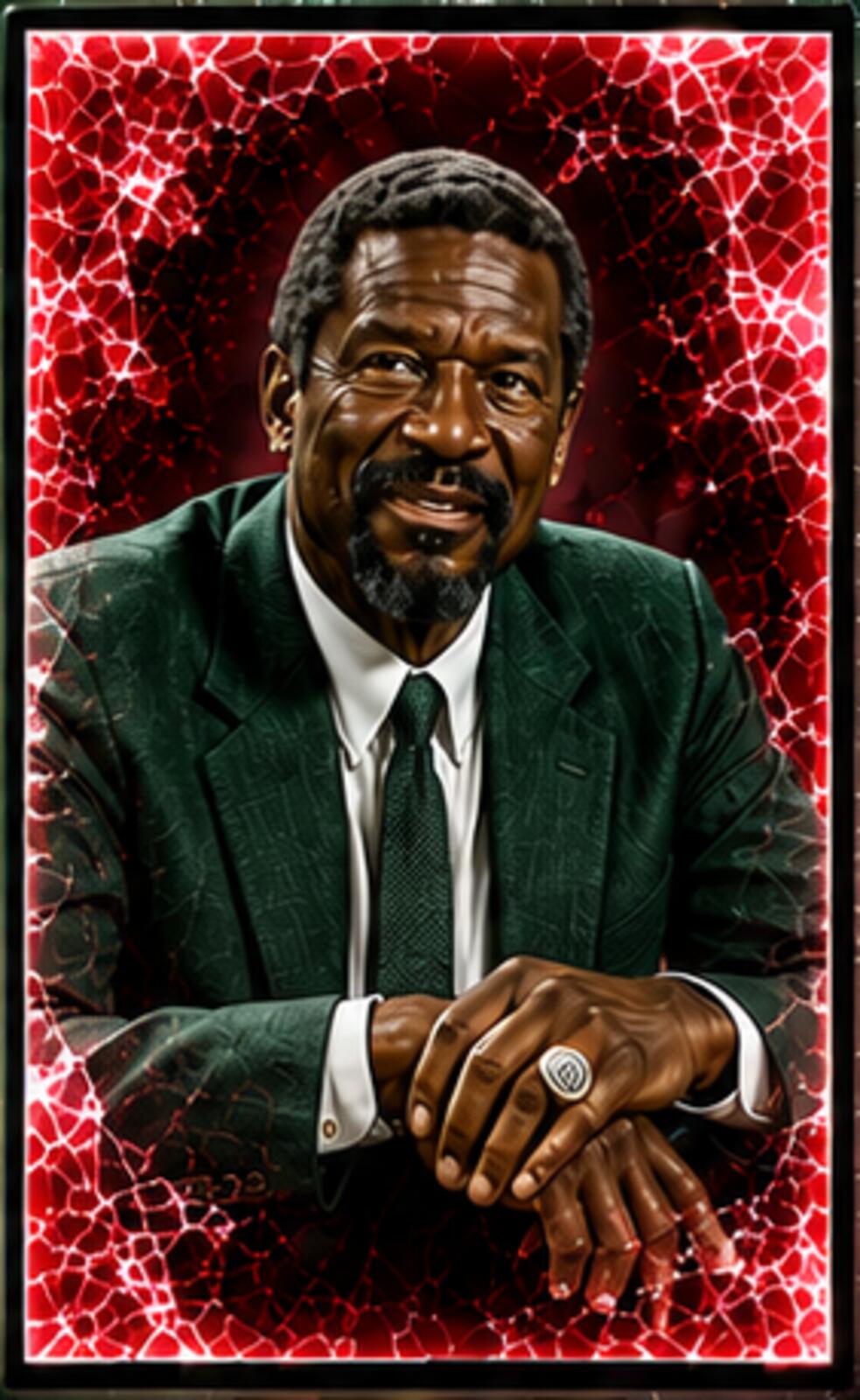 2633 Bill Russell Zoom Art | Ice Capades Multi Color 5 Glossy Art Prints Set BKL