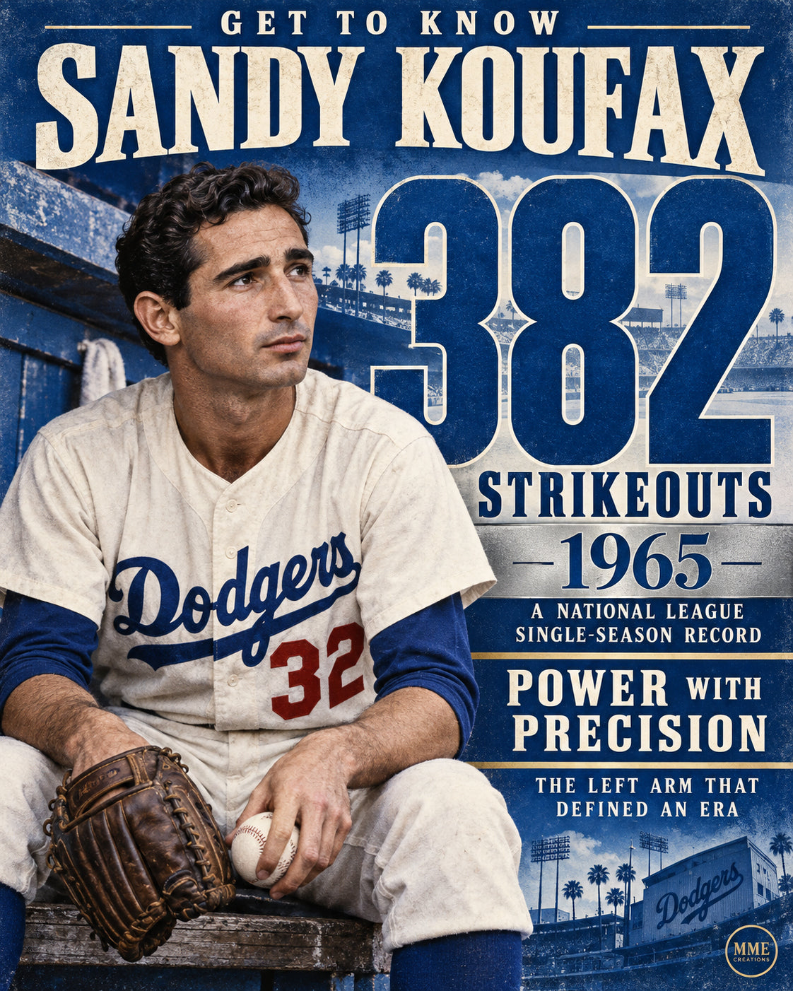5015 Sandy Koufax GTK 8x10 glossy print