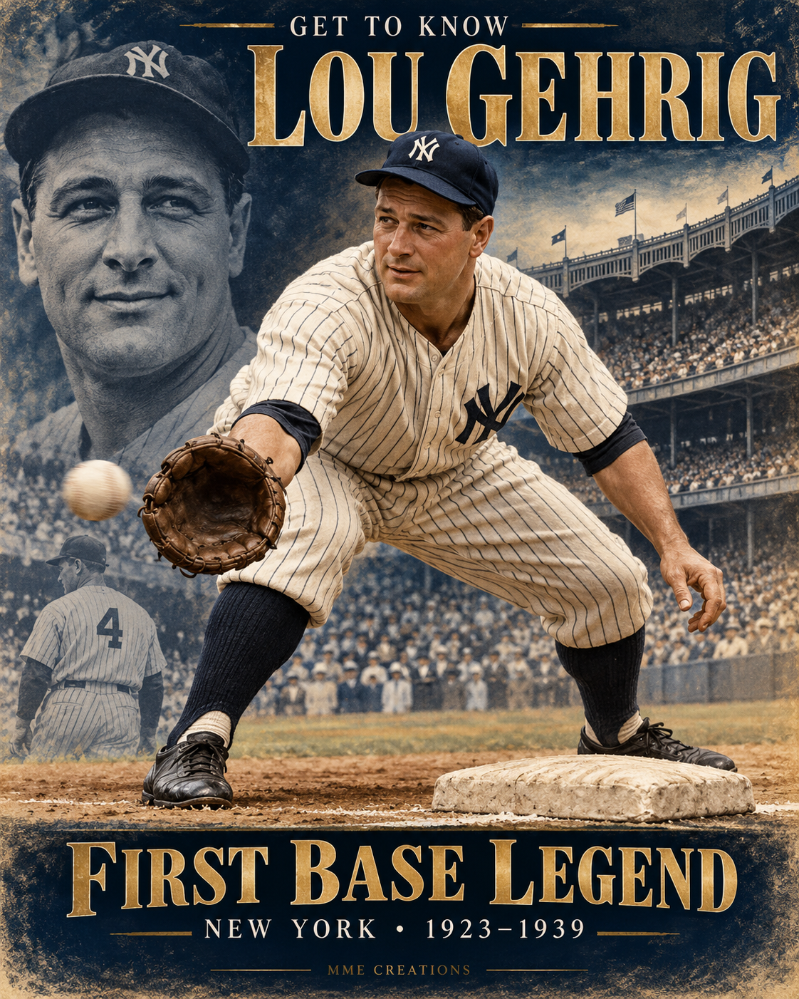 First Base Legend 8x10 Print