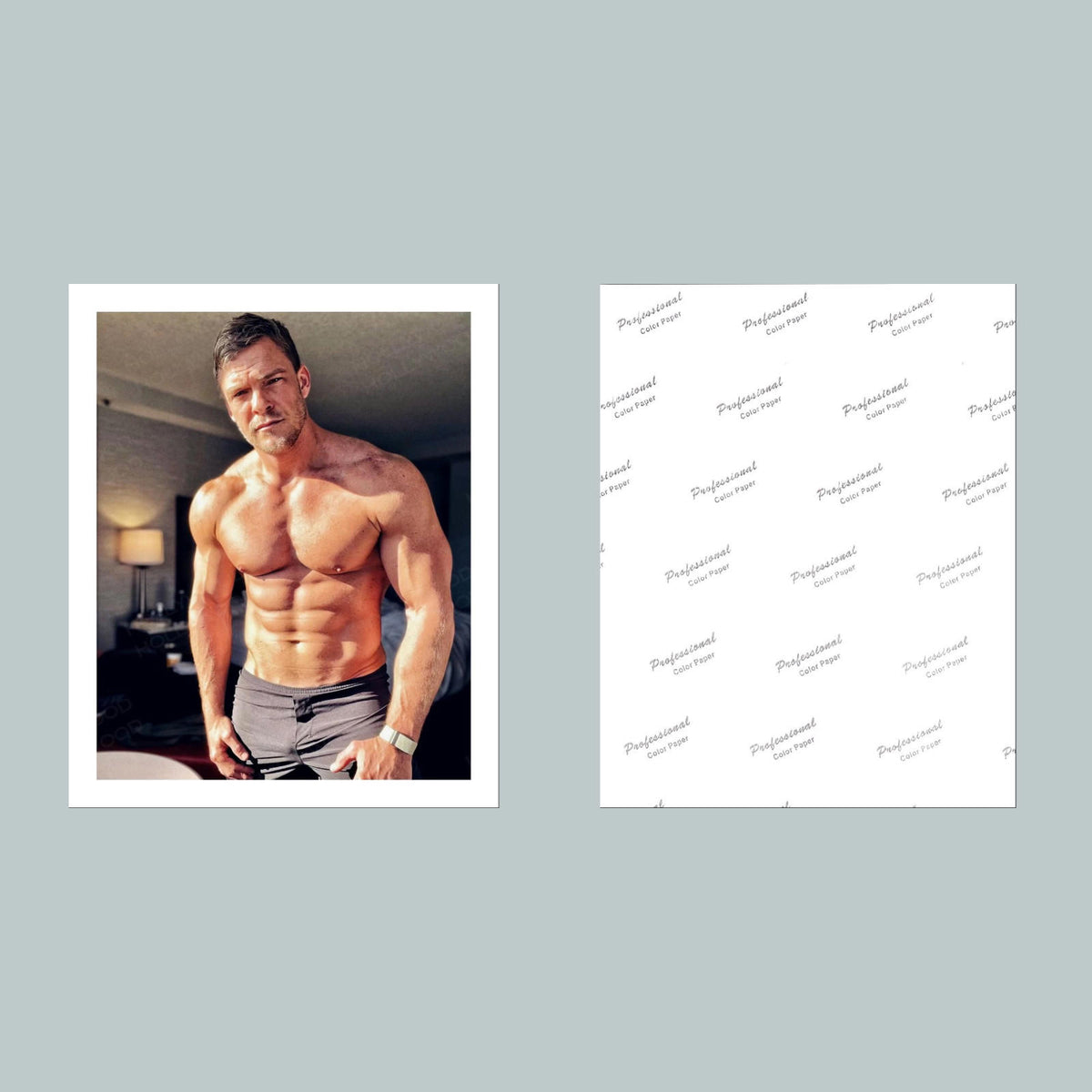 1628 Alan Ritchson 8x10 Glossy Photo- Fast-Secure Shipping