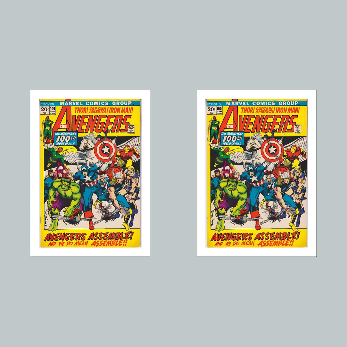 1877 Avengers 8x10 Glossy Photo Comic Book Cover Fast-Secure Shipping