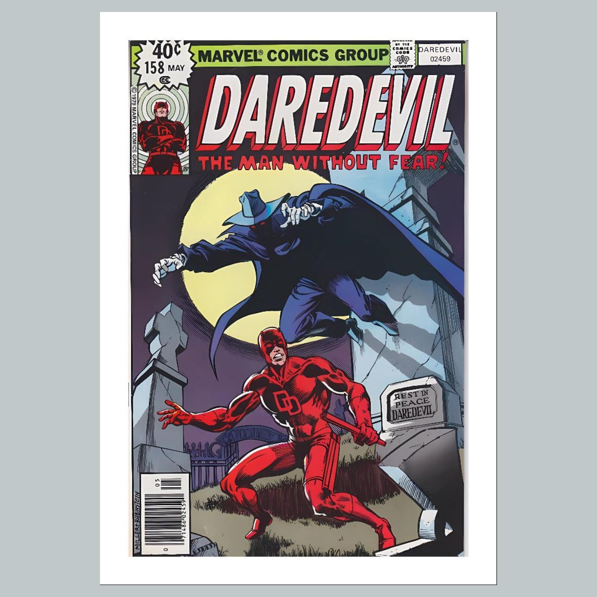 1998 Daredevil 8x10 Glossy Photo Comic Book Cover Fast-Secure Shipping