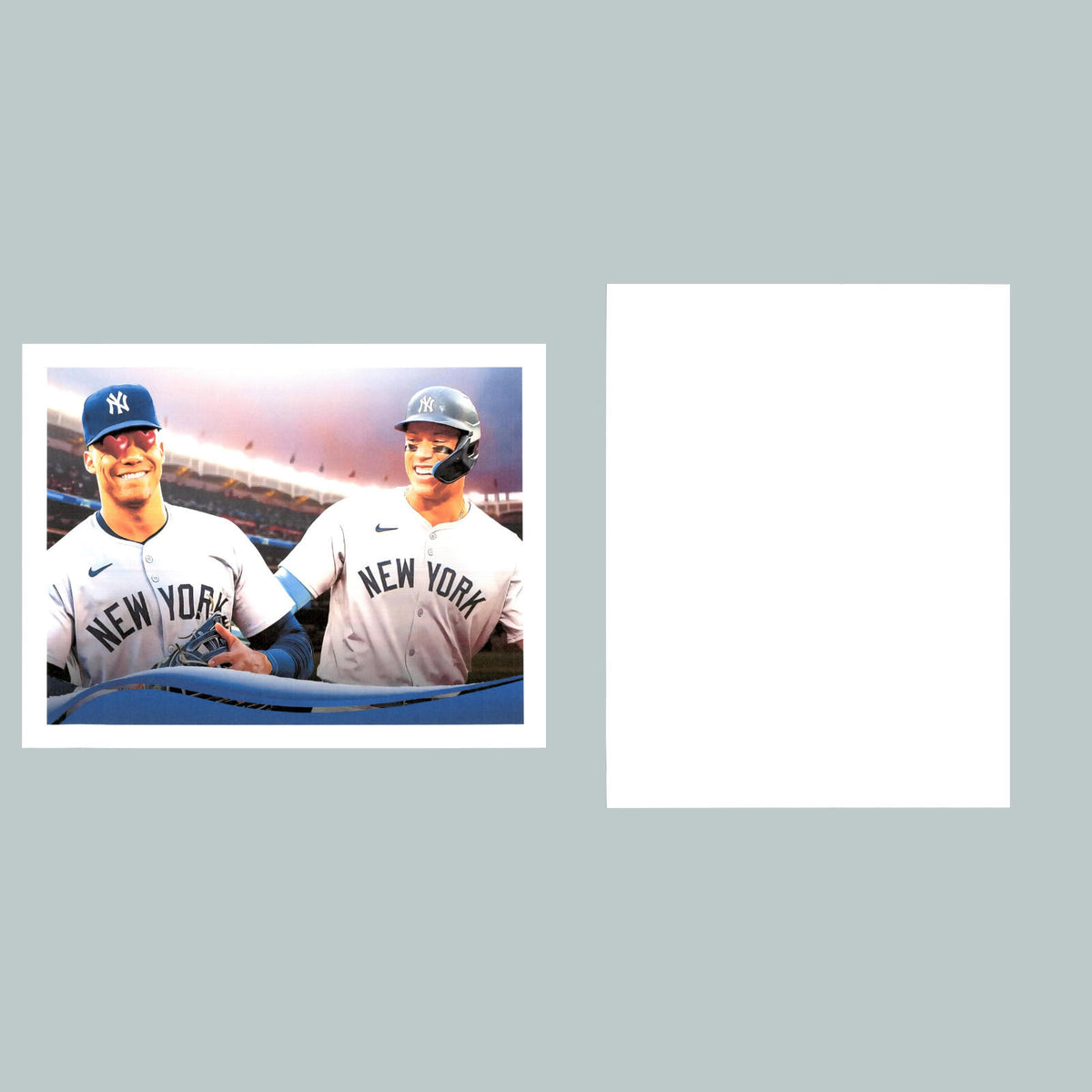 0301 P -8X10 Aaron Judge and Juan Soto-Stadium Background Photo BBL
