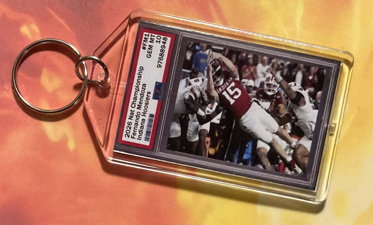 3738 Fernando Mendoza 2026 Nat Championship Mockup Custom Hand Made Keychain