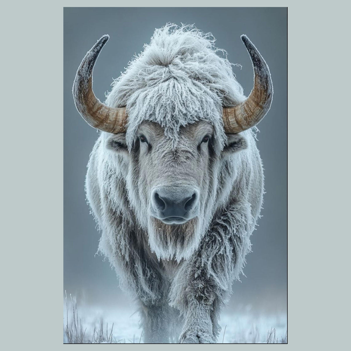 1344 Bison 8x10 Glossy Photo - Fast-Secure Shipping MS