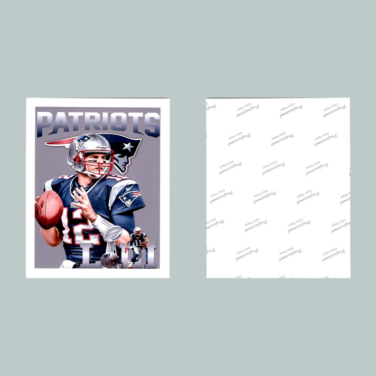 0509 8X10 Tom Brady Patriots Superbowl Glossy Photo Fast-Secure Shipping FBL