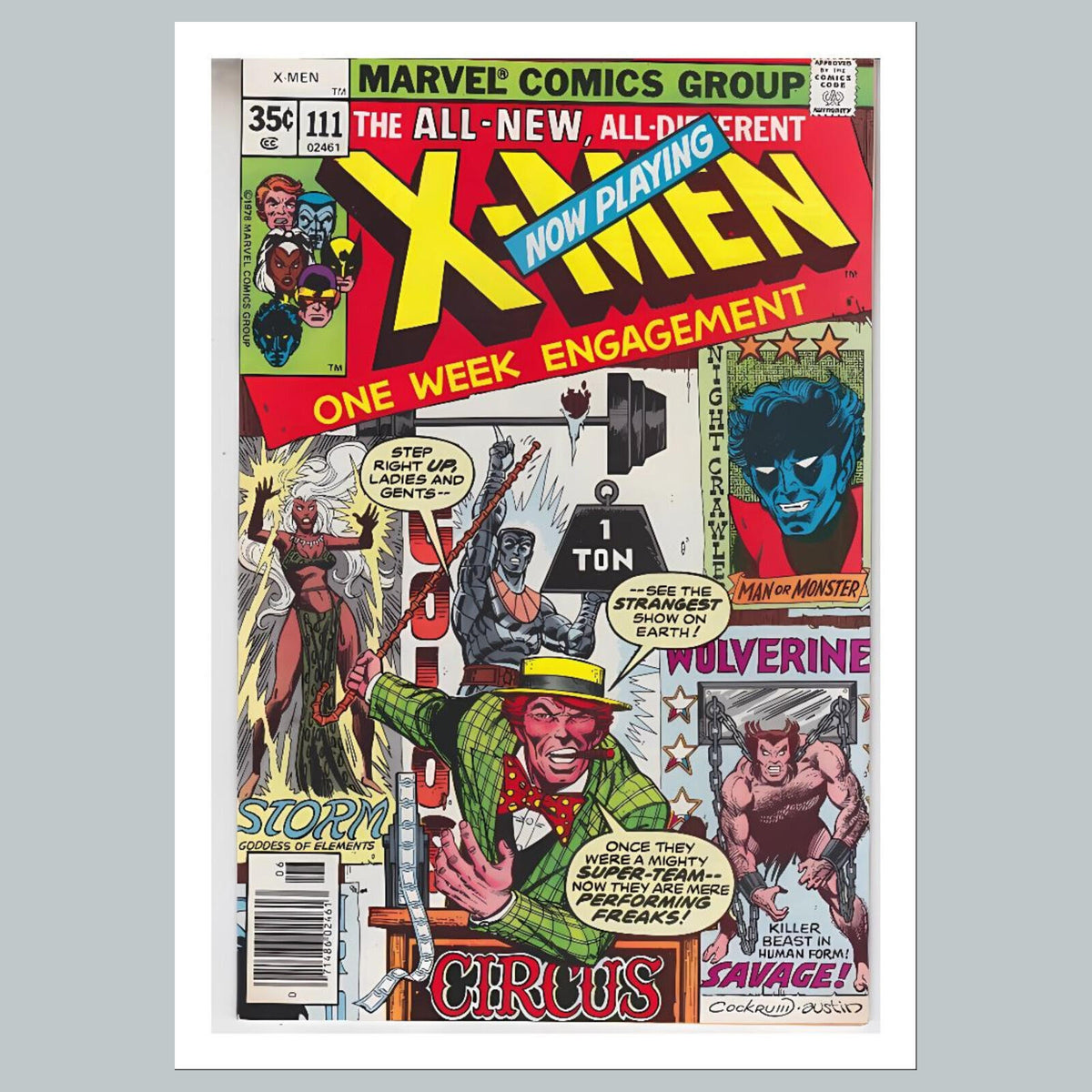 2310 X-Men 8x10 Glossy Photo Comic Book Cover Fast-Secure Shipping