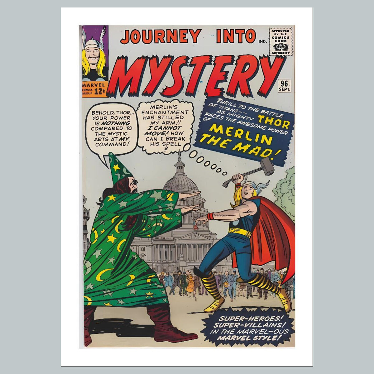 2093 Mystery 8x10 Glossy Photo Comic Book Cover Fast-Secure Shipping