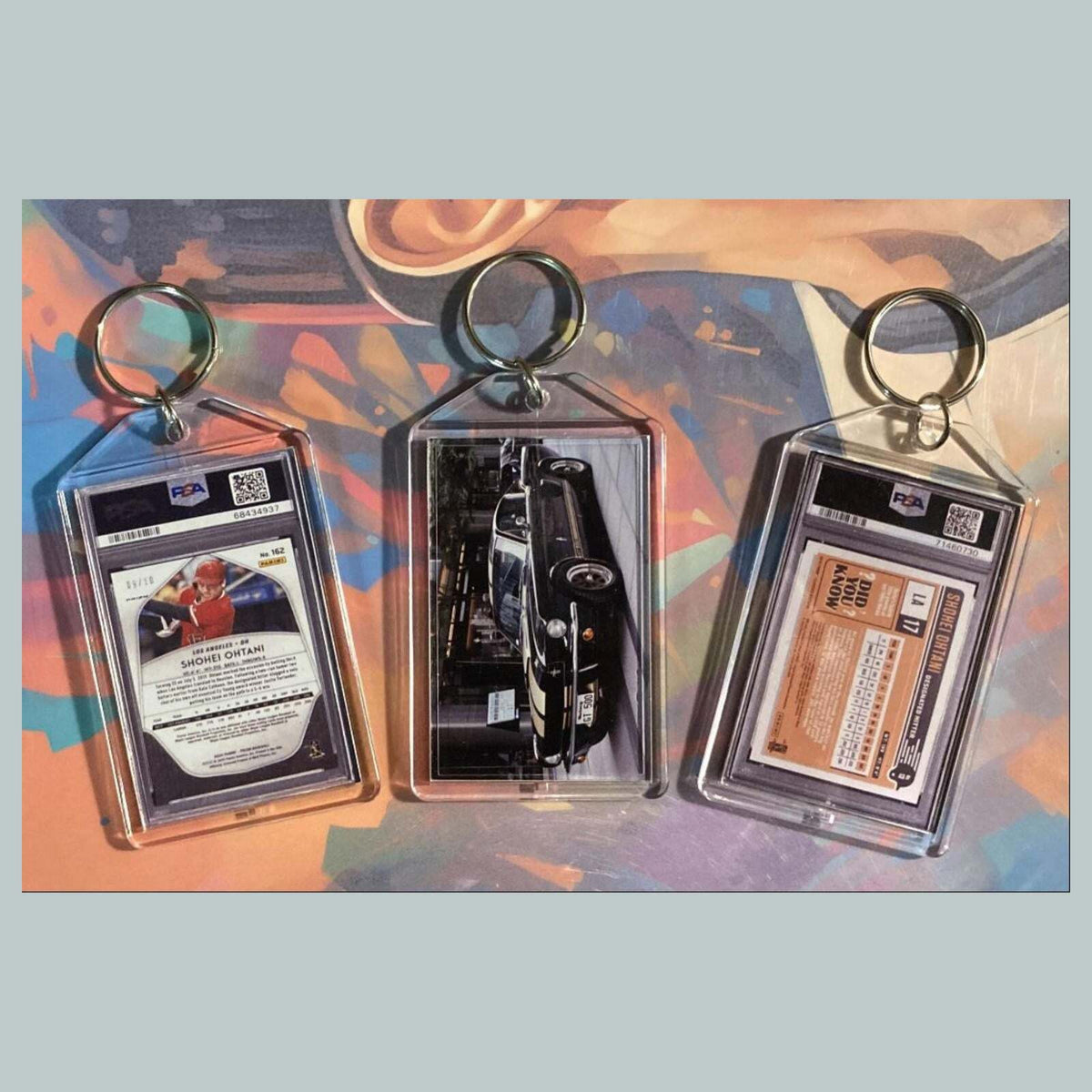 3549 Shohei Ohtani 1966 Ford Mustang Shelby GT350-H Special Edition Keychains
