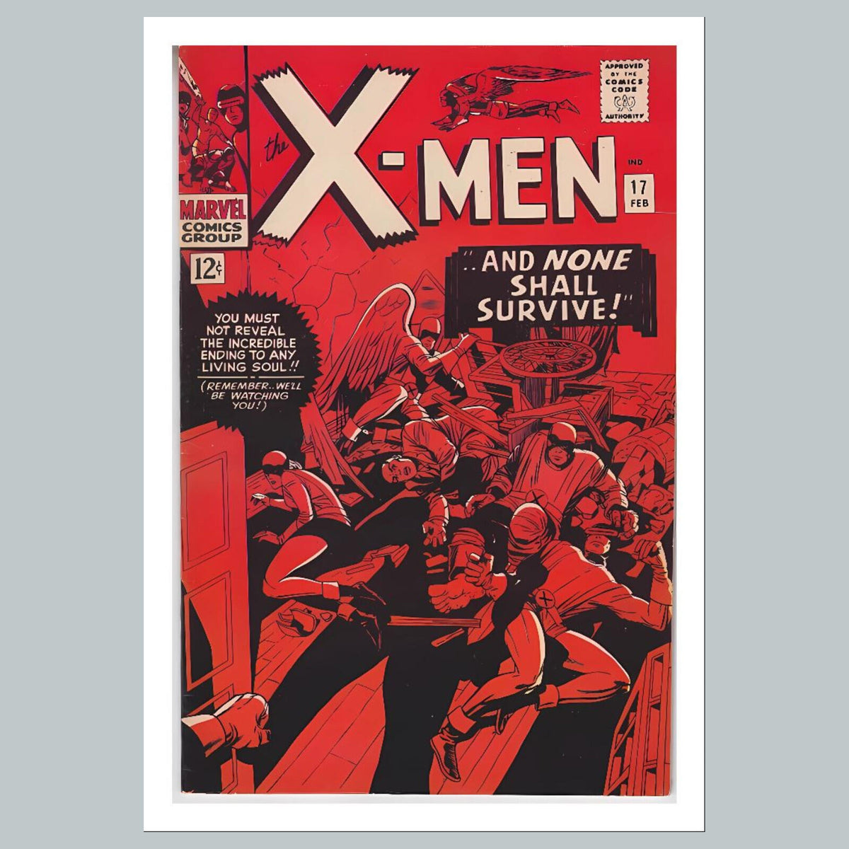 2287 X-Men 8x10 Glossy Photo Comic Book Cover Fast-Secure Shipping