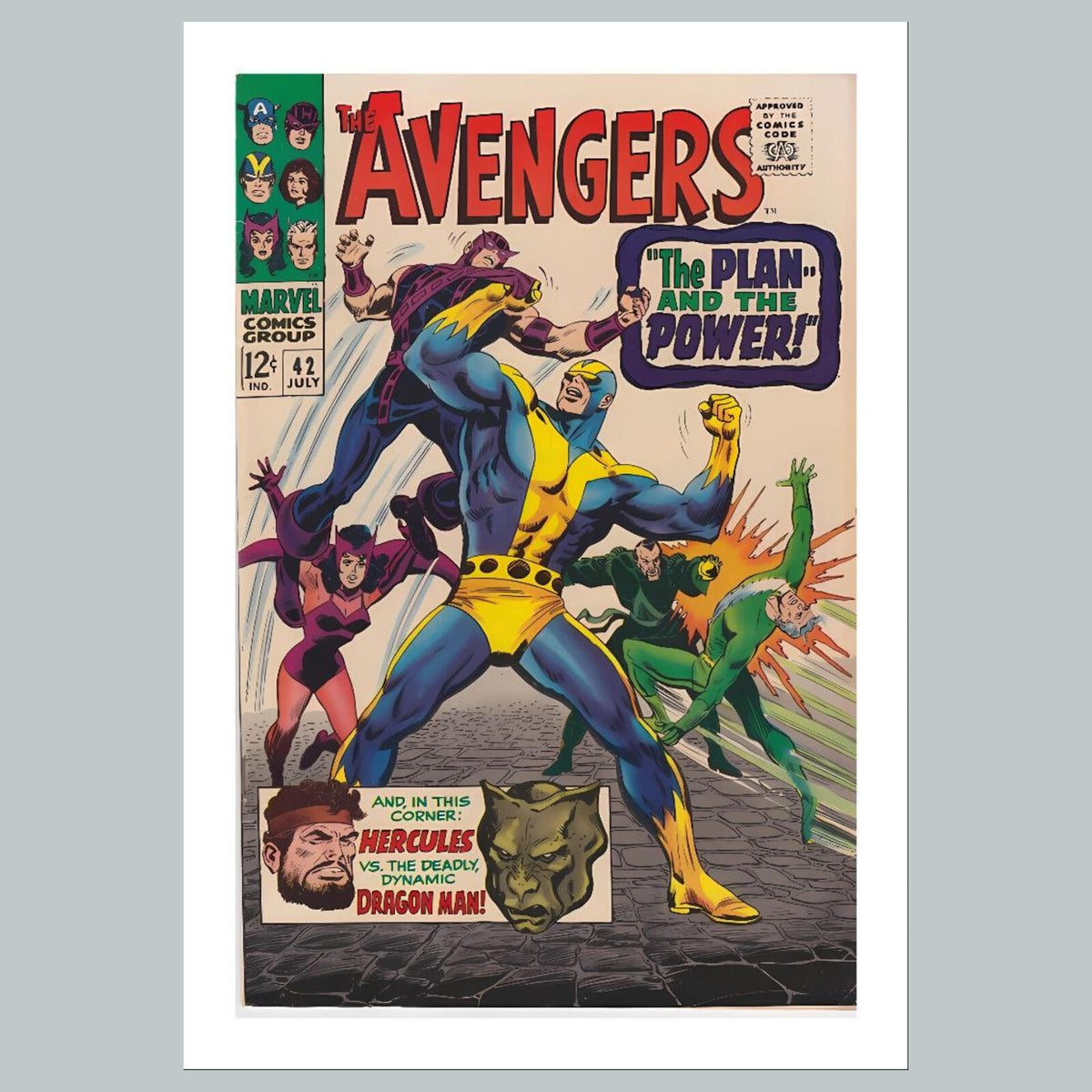 1857 Avengers 8x10 Glossy Photo Comic Book Cover Fast-Secure Shipping
