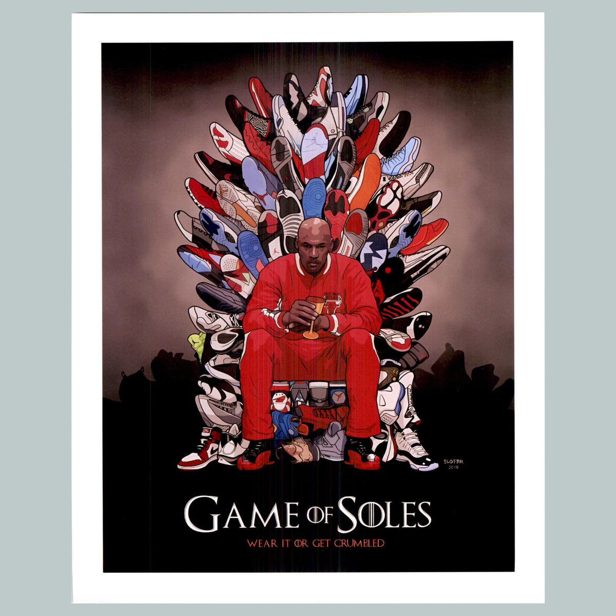 0551 P-8X10 Michael Jordan Game Of Shoes Glossy Photo Fast-Secure Shipping BKL