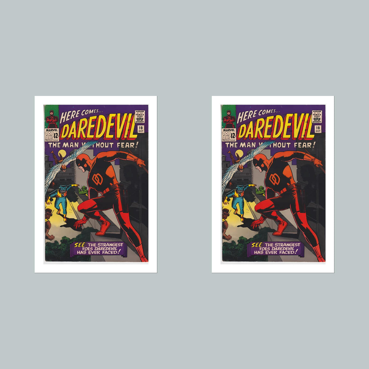 1914 Daredevil 8x10 Glossy Photo Comic Book Cover Fast-Secure Shipping