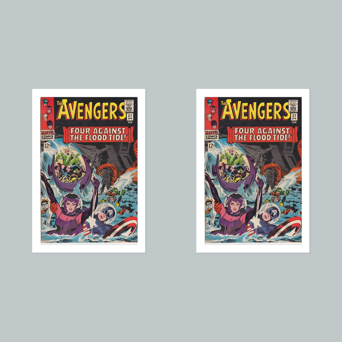 1896 Avengers 8x10 Glossy Photo Comic Book Cover Fast-Secure Shipping