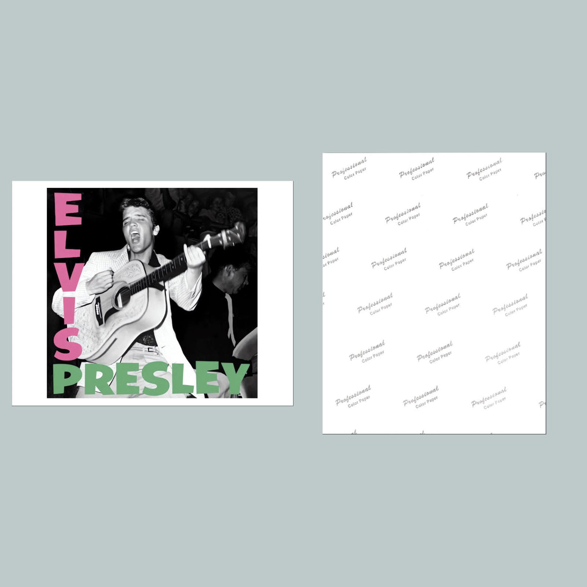 0942 P Elvis Presley: Elvis Presley 1956 8x10 Glossy Photo Album Cover MS