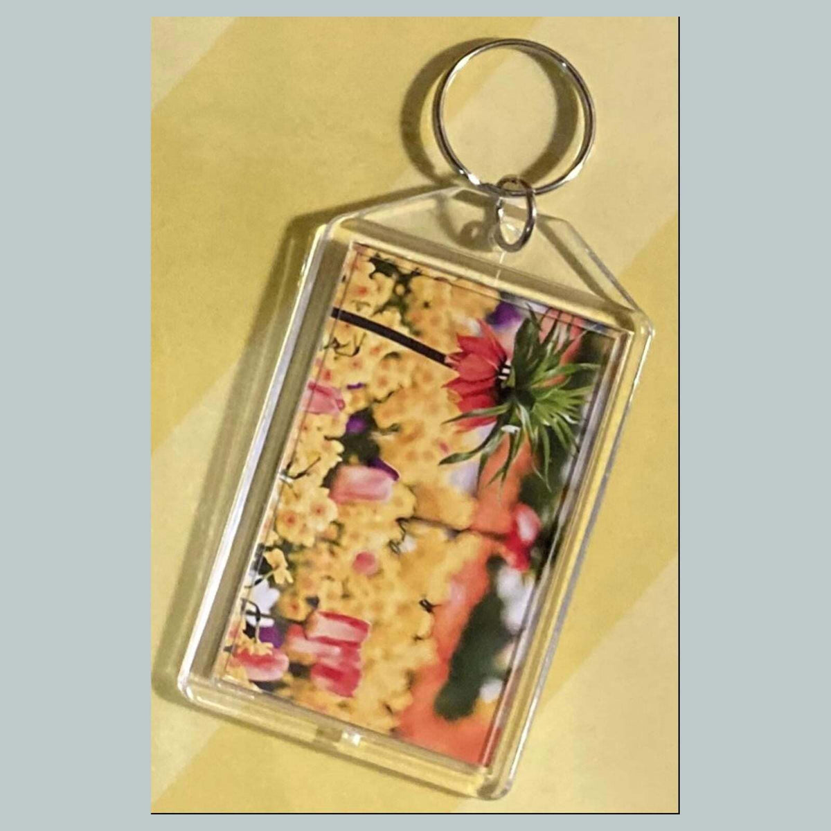 3679 Crown Imperial Acrylic Keychain | Floral Keychain | Flower Lover Gift