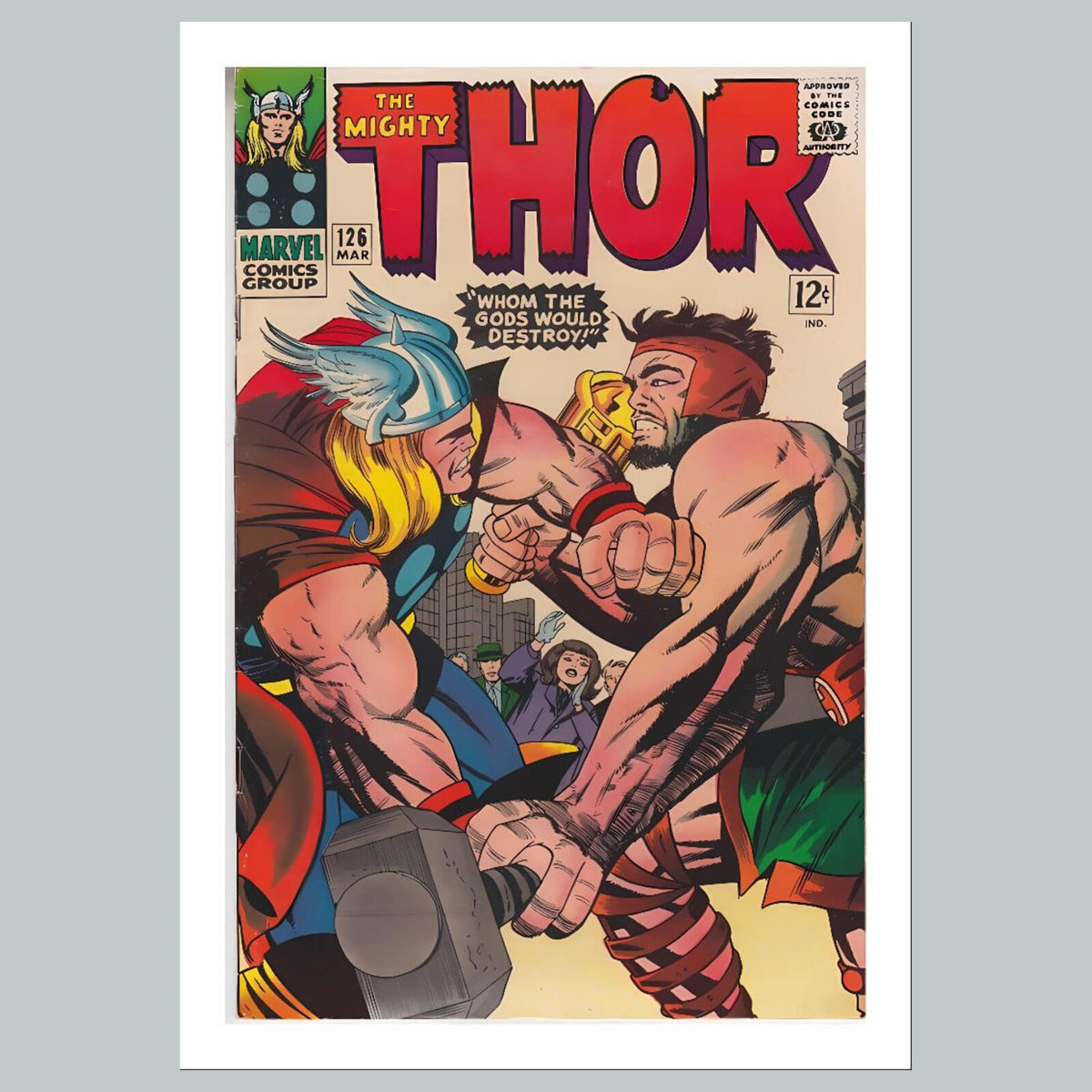 2198 Thor 8x10 Glossy Photo Comic Book Cover Fast-Secure Shipping