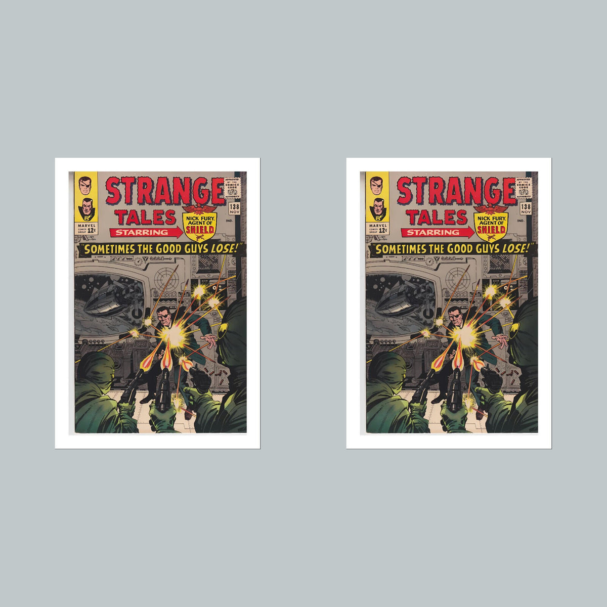 2481 Strange Tales 8x10 Glossy Photo Comic Book CoverFast-Secure Shipping