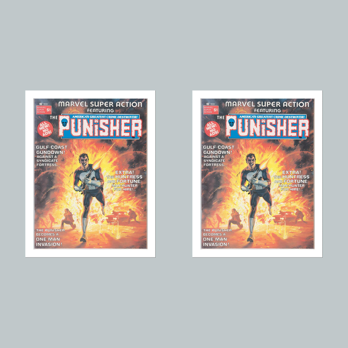 2189 Punisher 8x10 Glossy Photo Comic Book Cover Fast-Secure Shipping